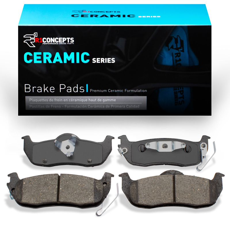 Infiniti QX56 Brake Pads - Rear - R1 Concepts - Ceramic - `04-`15